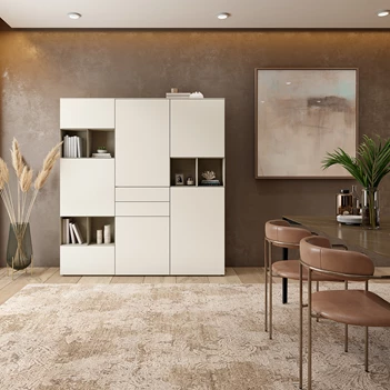 Sfeerfoto Legkast GS183 matte lak Karat Crest