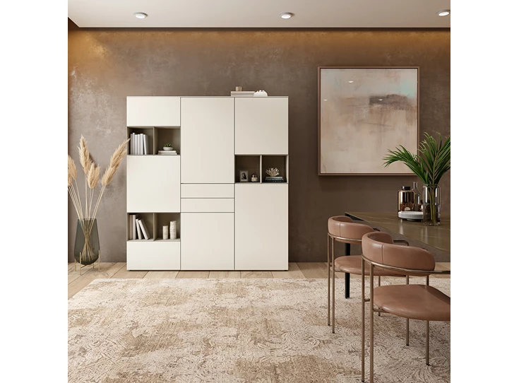 Sfeerfoto Legkast GS183 matte lak Karat Crest