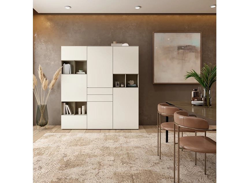 Sfeerfoto Legkast GS183 matte lak Karat Crest