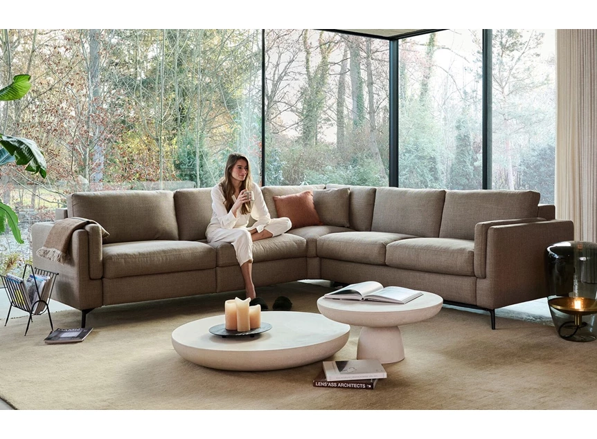 Hoeksalon Damien met zetelbed