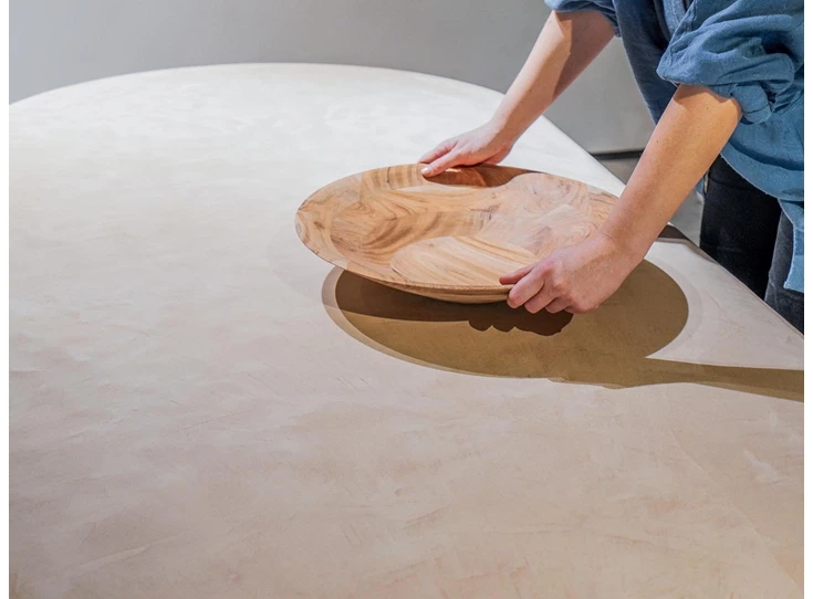 Bovenkant Tafel Callisto ovaal Mortex Liz Tables