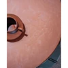 Bovenkant Tafel Callisto rond Mortex terracotta Liz Tables