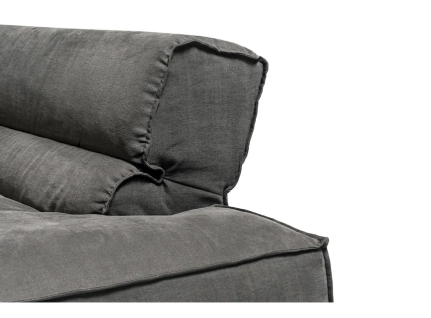 Zijkant Hoeksalon Vola stof grijs Designwerk