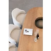 Bladrand Tafel Bliss bootvorm massief eik Passe Partout