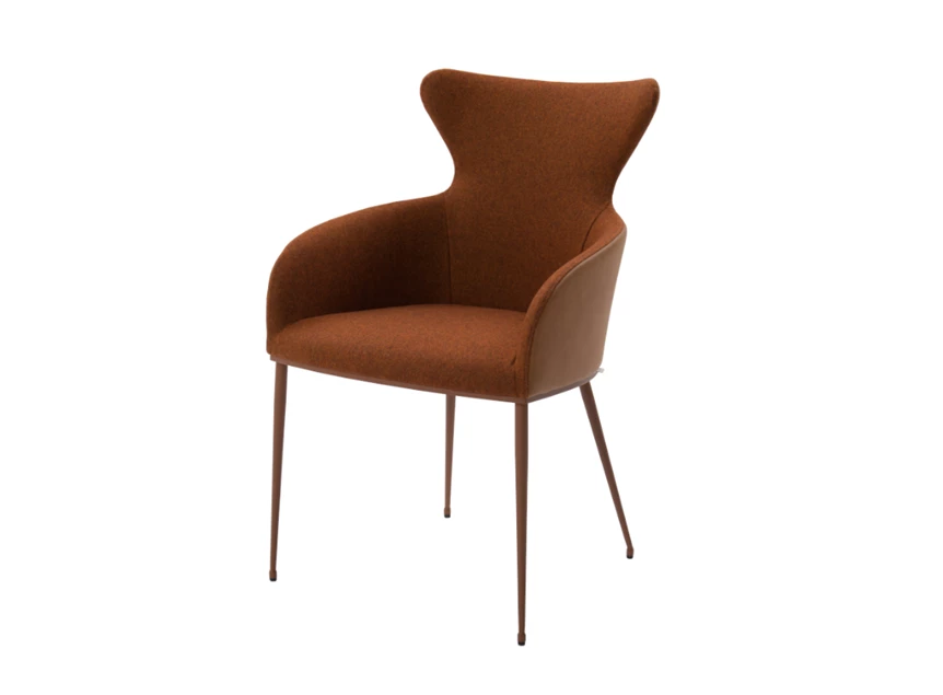 Armstoel Iuno Four I22 combi leder stof Bert Plantagie