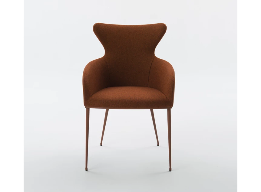 Front Armstoel Iuno Four I22 combi leder stof Bert Plantagie