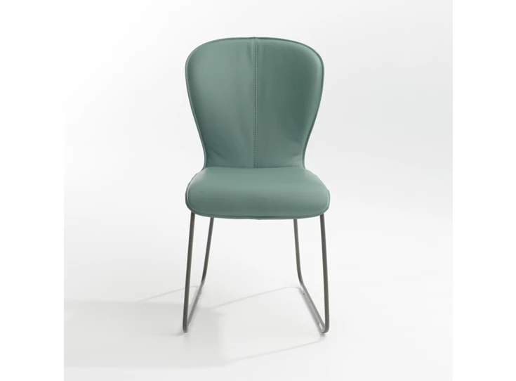 Front Stoel Blake Slede 611A leder Bert Plantagie