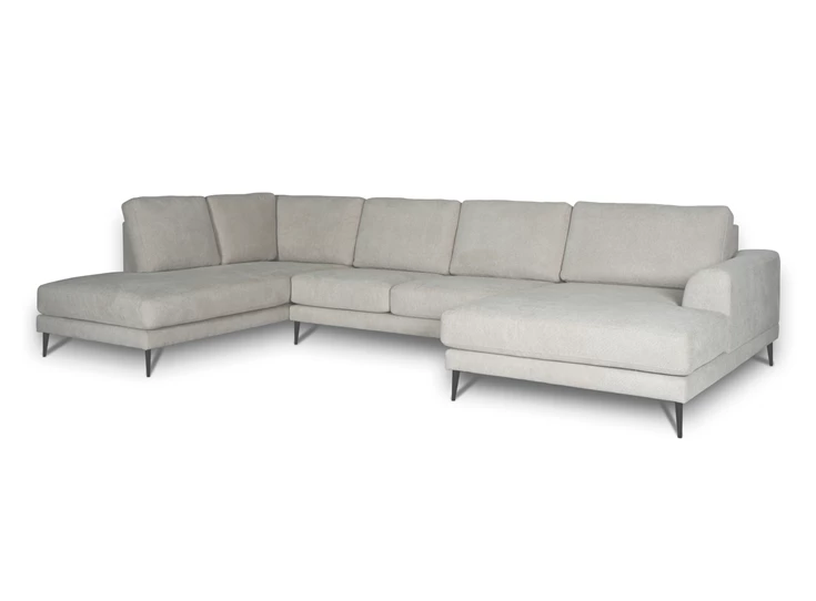 Hoekzetel daisy links in stof schuin aanzicht