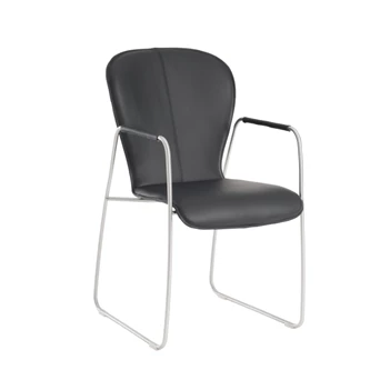 Armstoel Blake Slede Open Arm 621A leder Bert Plantagie