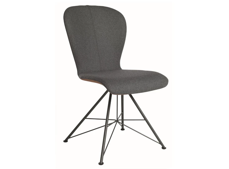 Stoel Blake Spin 613A combi leder stof Bert Plantagie