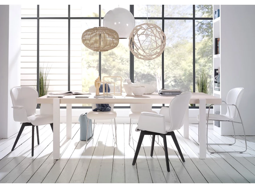 Sfeerfoto Armstoel Blake Wood 635A leder Bert Plantagie