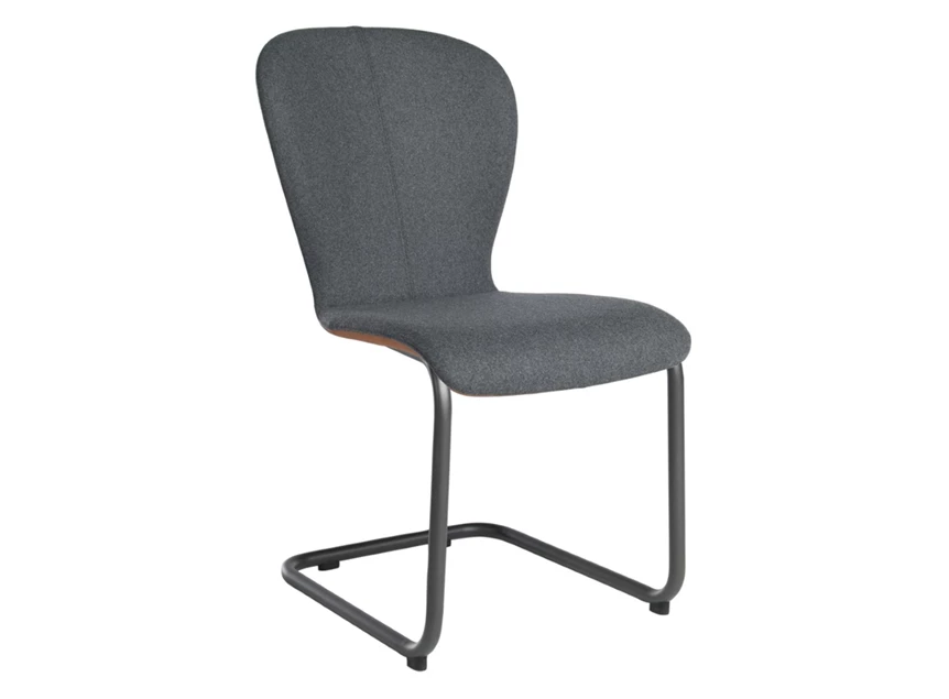 Stoel Blake Freischwinger 614A combi leder stof Bert Plantagie