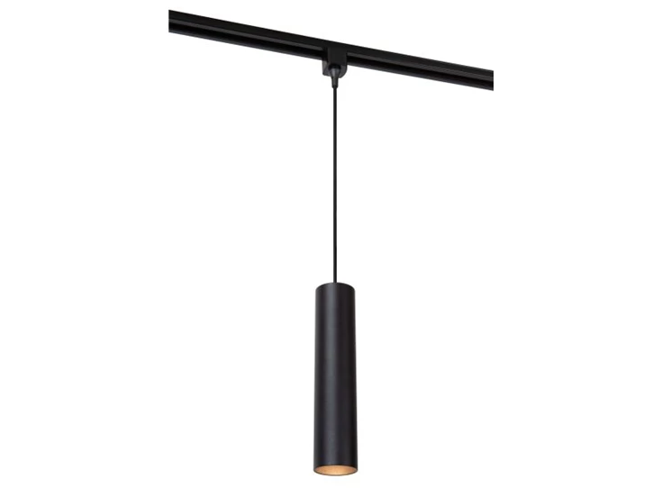 09955-01-30 floris hanglamp zwart gu10 lucide track railsysteem pendel