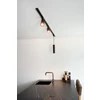 09955-01-30 floris hanglamp zwart track railsysteem pendel sfeerbeeld brandend andere lampen