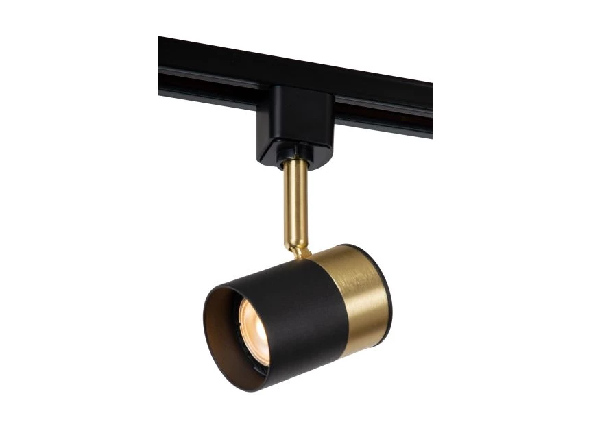 09952-01-30 track spot railverlichting floris zwart goud GU10