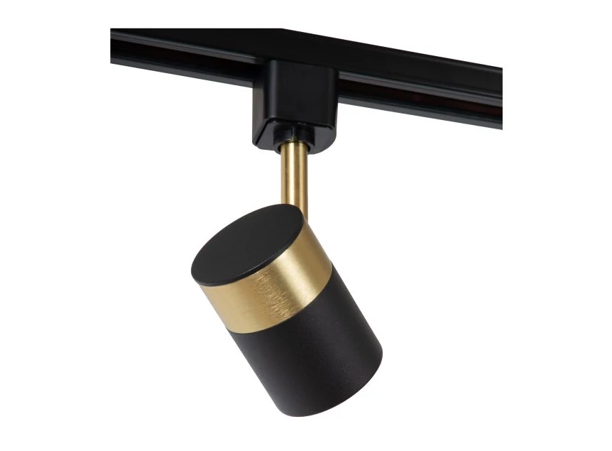 09952-01-30 track spot railverlichting floris zwart goud GU10 achterkant