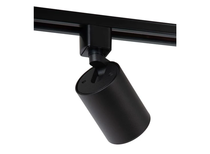 09951-01-30 track spot nigel zwart gu10 led aluminium lucide railverlichting achterkant