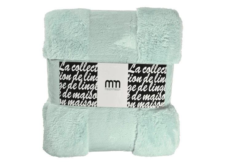 9.01235 Enjoy & company Plaid Teddy bear 200x150cm Mint