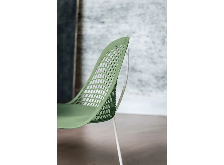 Detail Stoel Guapa S M CU leder MIDJ