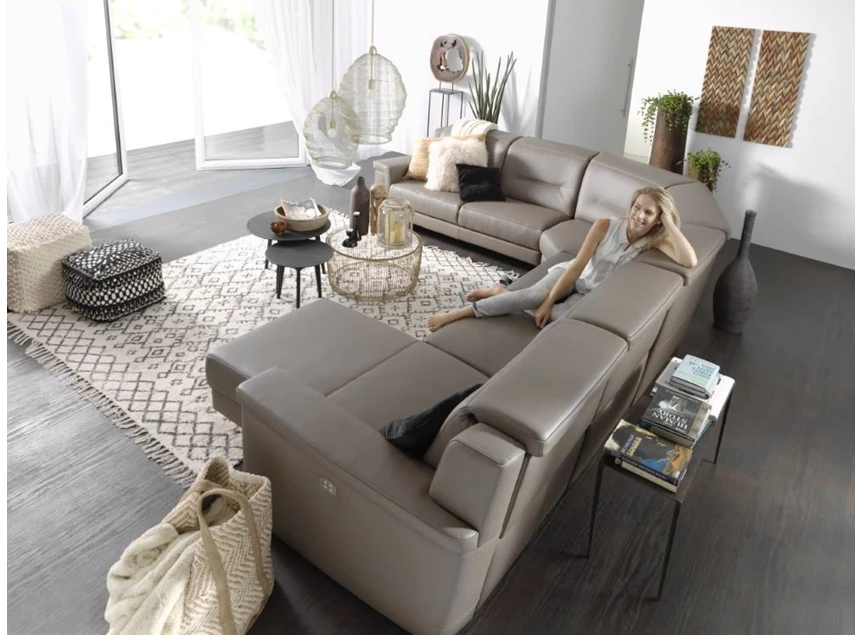 Zetel Xilo mecam bovenzicht leder