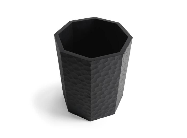 Bovenkant Papiermand Mahogany Chopped Paper Basket 29773 Ethnicraft