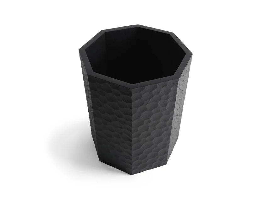 Bovenkant Papiermand Mahogany Chopped Paper Basket 29773 Ethnicraft