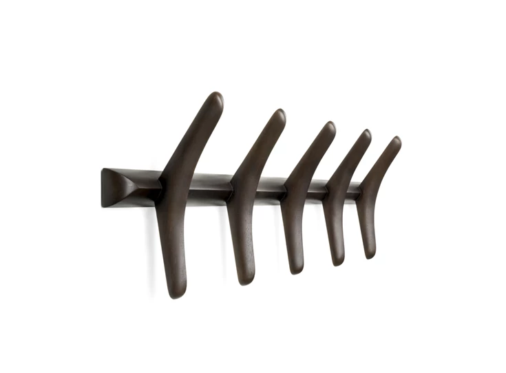 Kapstok Mahogany Pi Wall Coat Rack 29782 Ethnicraft