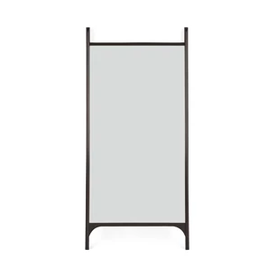 Spiegel Mahogany Pi Dark Brown Floor Mirror 29784 Ethnicraft