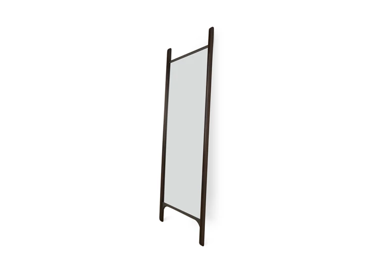 Zijde Spiegel Mahogany Pi Dark Brown Floor Mirror 29784 Ethnicraft