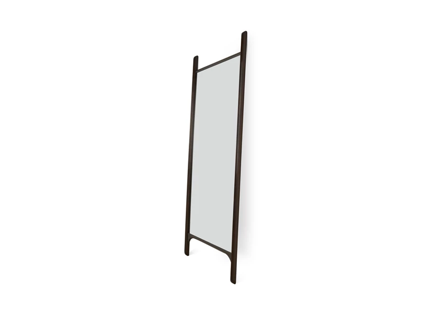 Zijde Spiegel Mahogany Pi Dark Brown Floor Mirror 29784 Ethnicraft