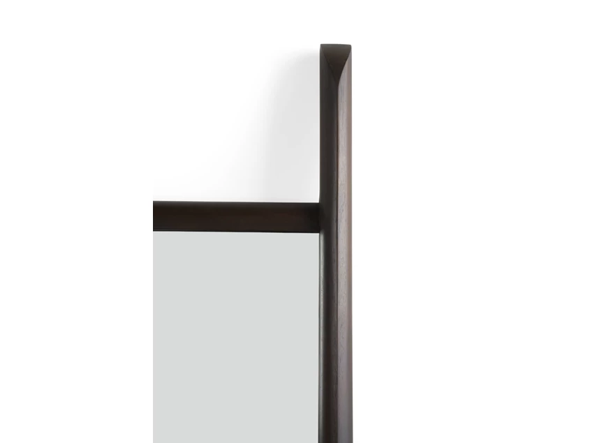 Detail Spiegel Mahogany Pi Dark Brown Floor Mirror 29784 Ethnicraft