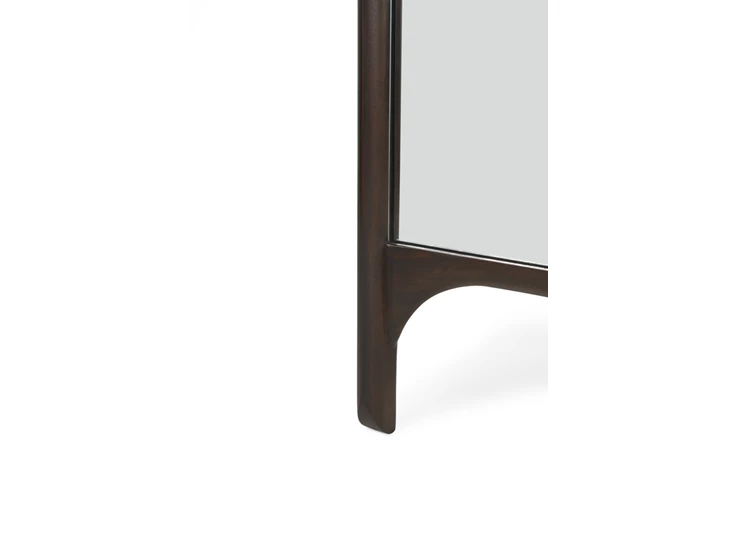 Detail Spiegel Mahogany Pi Dark Brown Floor Mirror 29781 Ethnicraft