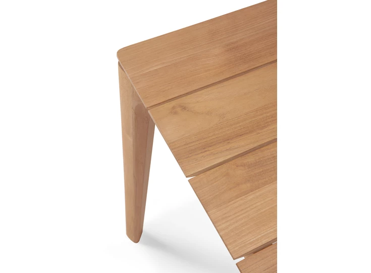 Bovenkant Tuintafel Teak Bok Square Outdoor Table 10296 Ethnicraft