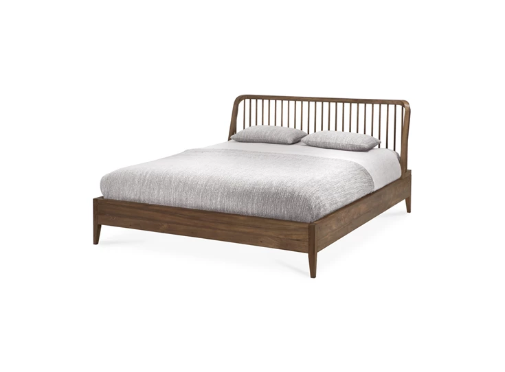 Bedkader Reclaimed Teak Spindle Bed 14171 Ethnicraft