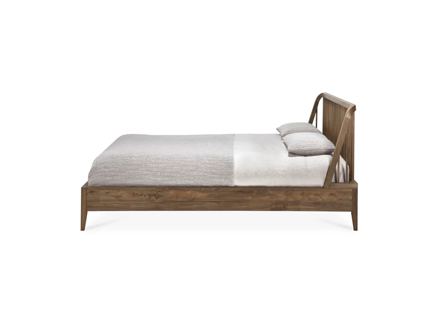 Zijkant Bedkader Reclaimed Teak Spindle Bed 14171 Ethnicraft
