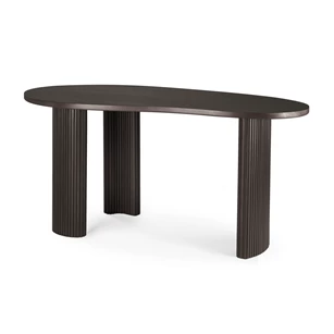 Bureautafel Mahogany Boomerang Desk 35011 Ethnicraft