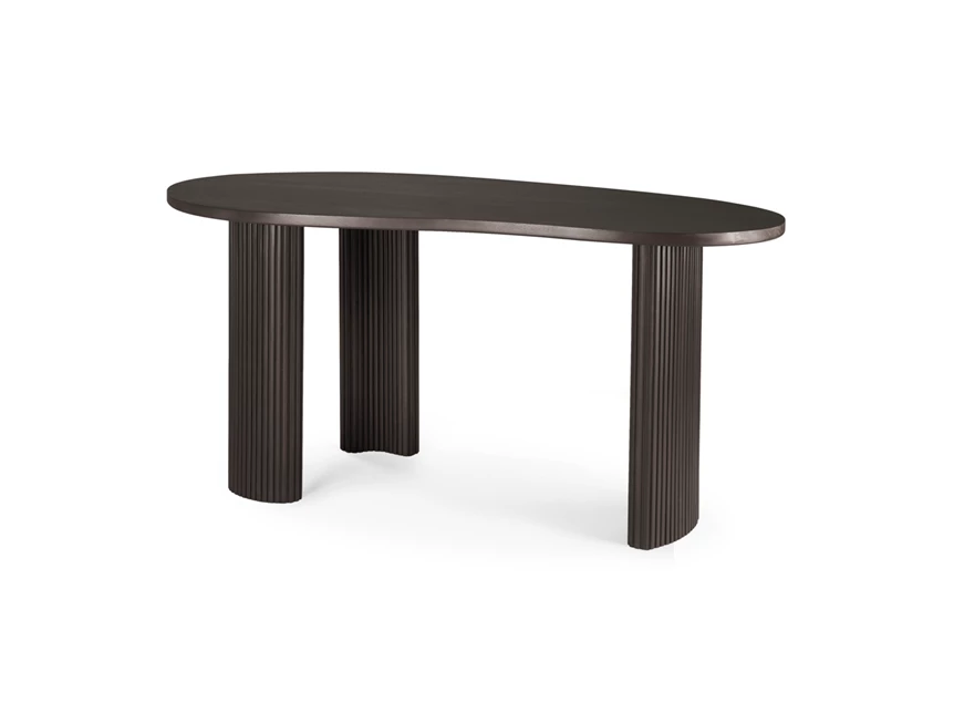 Bureautafel Mahogany Boomerang Desk 35011 Ethnicraft