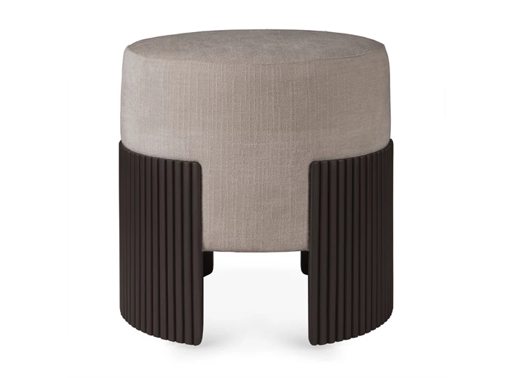 Poef Mahogany Roller Max Pouf 35040 Ethnicraft