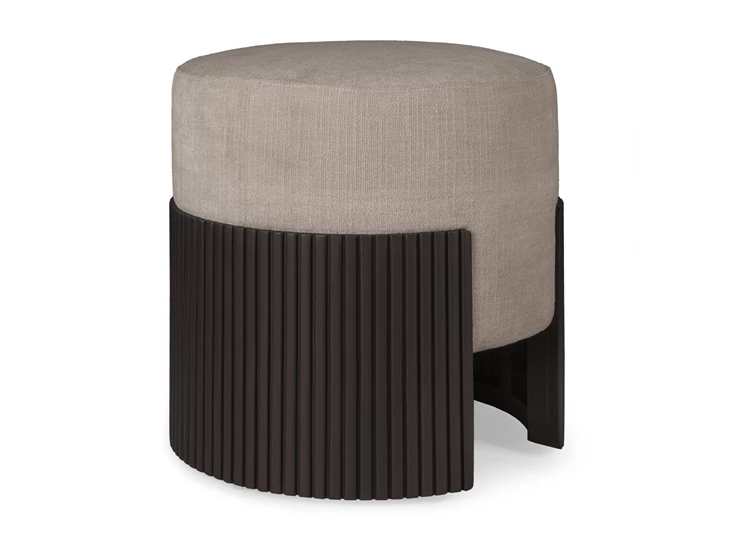 Zijkant Poef Mahogany Roller Max Pouf 35040 Ethnicraft