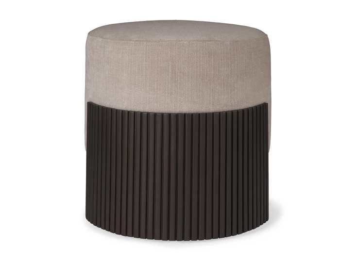 Zijde Poef Mahogany Roller Max Pouf 35040 Ethnicraft