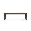 Front Eetkamerbank Oak Bok Brown Bench 51547 Ethnicraft