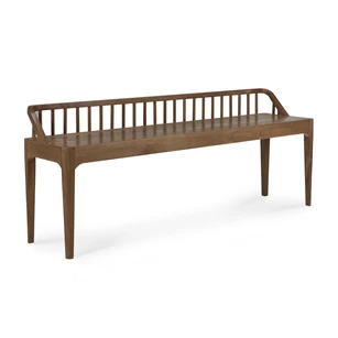 Zitbank Reclaimed Teak Spindle Bench 14176 Ethnicraft