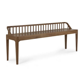Zitbank Reclaimed Teak Spindle Bench 14176 Ethnicraft