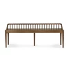 Front Zitbank Reclaimed Teak Spindle Bench 14176 Ethnicraft