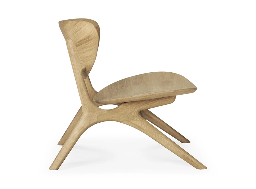 Zijkant Fauteuil Oak Eye Lounge Chair 50676 Ethnicraft