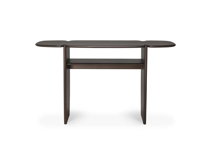 Muurtafel Mahogany Pi Dark Brown Console 35009 Ethnicraft