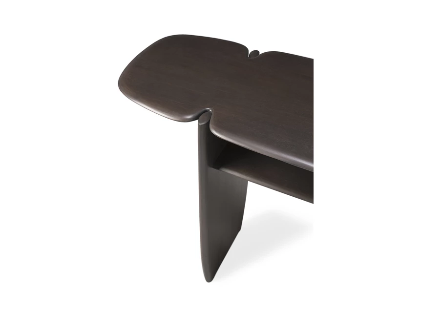 Bovenkant Muurtafel Mahogany Pi Dark Brown Console 35009 Ethnicraft