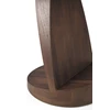 Detail Bijzettafel Teak Oblic Brown Side Table 10186 Ethnicraft