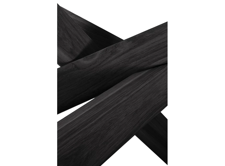 Detail Ronde eettafel Oak Mikado Black Round Dining Table 50547 Ethnicraft