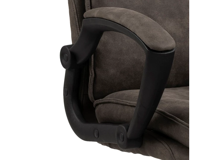 Brad bureaustoel stof actona budget armleuning preston desk chair 86171 detail antraciet